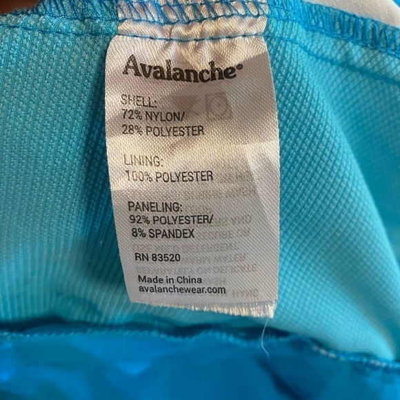 Avalanche Blue Jacket Outdoor Weather Shield Pockets Waterproof - Picture 7 of 8